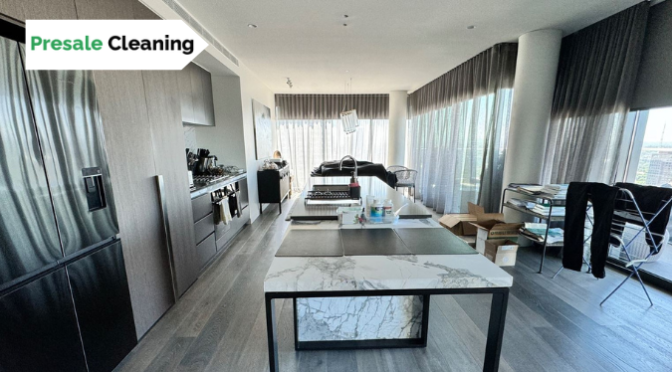 How Do Professionals Address Unique Pre-sale Cleaning Needs for Apartments?