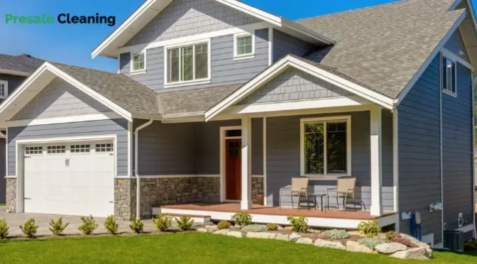 How Do Professionals Clean Outdoor Areas as Part of Pre-sale Cleaning?